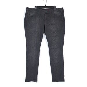 Torrid Skinny Snakeskin Jeans
